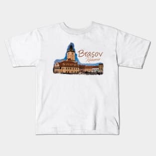 Brasov Romania Kids T-Shirt